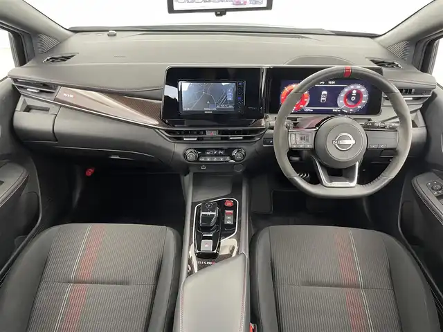 日産 オーラ ニスモ 埼玉県 2023(令5)年 1.3万km スーパーブラック 社外ナビ　アラウンドビューモニター　デジタルインナーミラー　ＢＳＩ　純正アルミホイール　オートライト　オートハイビーム　コーナーセンサー　スマートキー　ＬＥＤヘッドライト　ＤＶＤ再生　地デジフルセグ