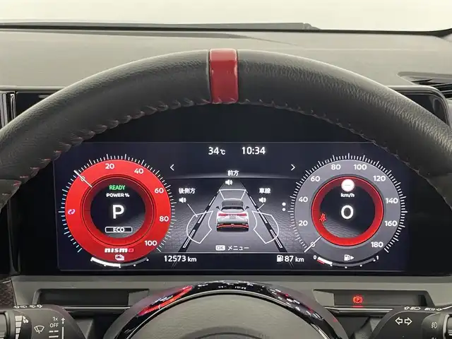 日産 オーラ ニスモ 埼玉県 2023(令5)年 1.3万km スーパーブラック 社外ナビ　アラウンドビューモニター　デジタルインナーミラー　ＢＳＩ　純正アルミホイール　オートライト　オートハイビーム　コーナーセンサー　スマートキー　ＬＥＤヘッドライト　ＤＶＤ再生　地デジフルセグ