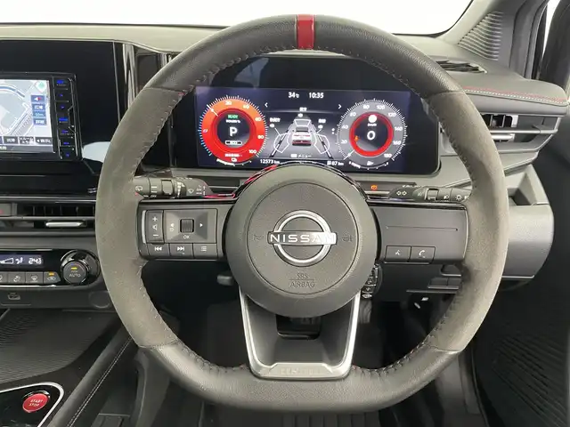 日産 オーラ ニスモ 埼玉県 2023(令5)年 1.3万km スーパーブラック 社外ナビ　アラウンドビューモニター　デジタルインナーミラー　ＢＳＩ　純正アルミホイール　オートライト　オートハイビーム　コーナーセンサー　スマートキー　ＬＥＤヘッドライト　ＤＶＤ再生　地デジフルセグ