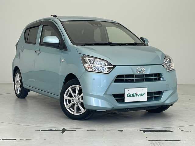 ダイハツ ミラ イース G SAⅢ 沖縄県 2020(令2)年 5.5万km スカイブルーメタリック ワンオーナー/純正オーディオ/ＡＭ/ＦＭ/シートヒーター/ＥＴＣ/スマートキー/プッシュスタート/アイドリングストップ/衝突被害軽減ブレーキ/純正14インチアルミホイール/純正フロアマット/クリアランスソナー/LEDヘッドライト/オートライト/ドアバイザー