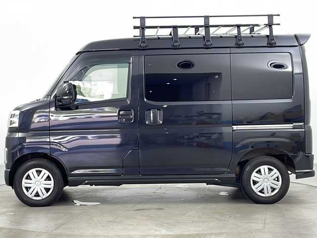 ダイハツ アトレー バン RS 道央・札幌 2022(令4)年 3.5万km ブラックマイカメタリック ・ワンオーナー/・パートタイム4WD/・純正ディスプレイオーディオ/・フルセグTV/・バックカメラ/・両側パワースライドドア /・クルーズコントロール/・衝突軽減/・車線逸脱警報/・先行車発進お知らせ/・標識認識/・コーナーセンサー/・アイドリングストップ/・ETC/・ドライブレコーダー/・デジタルインナーミラー/・オートライト/・LEDヘッドライト/・フォグランプ/・純正エンジンスターター/・ルーフキャリア/・純正ドアバイザー/・積込タイヤ/・取扱説明書/・保証書