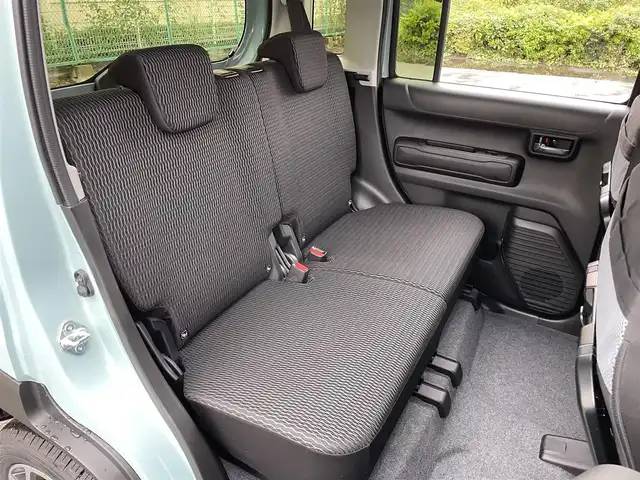 スズキ ハスラー HYBRID X 東京都 2025(令7)年 0.1千km オフブルーM 届出済未使用車/純正9型ナビ/フルセグTV/CD/DVD/全方位モニター/シートヒーター/アダプティブクルーズコントロール/デュアルカメラブレーキ/車線逸脱警報機能/パーキングソナー/純正アルミホイール