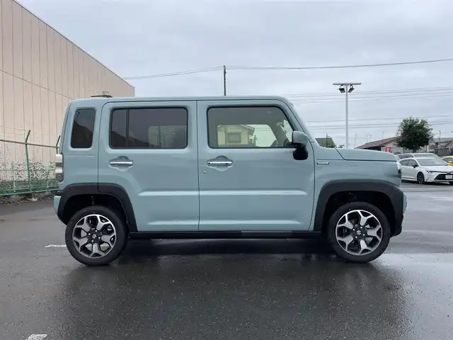 スズキ ハスラー HYBRID X 東京都 2025(令7)年 0.1千km オフブルーM 届出済未使用車/純正9型ナビ/フルセグTV/CD/DVD/全方位モニター/シートヒーター/アダプティブクルーズコントロール/デュアルカメラブレーキ/車線逸脱警報機能/パーキングソナー/純正アルミホイール