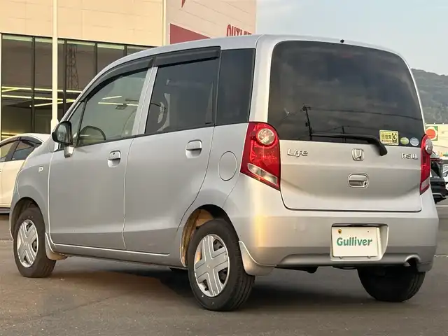 ホンダ ライフ パステル 鹿児島県 2009(平21)年 12.8万km アラバスターシルバーメタリック 純正マルチCDチューナー/CD/スマートキー/ETC/純正フロアマット/パワーウィンドウ/パワーステアリング/ドアバイザー/ABS/取扱説明書/保証書/記録簿