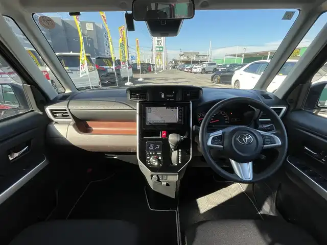 トヨタ ルーミー G コージーエディション 千葉県 2019(平31)年 2.6万km ファイアークォーツレッドM ・ワンオーナー/・純正SDナビゲーション/Bluetooth TV CD DVD SD/・両側パワースライドドア/・ビルトインETC/・エンジンプッシュスタート/・スマートキー/・スペアキー/・オートライト/・フォグランプ/・コーナーセンサー/・前席シートヒーター/・横滑り防止装置/・アイドリングストップ/・純正フロアマット/・新車時保証書＆取扱説明書