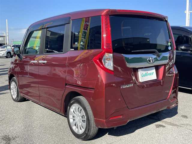 トヨタ ルーミー G コージーエディション 千葉県 2019(平31)年 2.6万km ファイアークォーツレッドM ・ワンオーナー/・純正SDナビゲーション/Bluetooth TV CD DVD SD/・両側パワースライドドア/・ビルトインETC/・エンジンプッシュスタート/・スマートキー/・スペアキー/・オートライト/・フォグランプ/・コーナーセンサー/・前席シートヒーター/・横滑り防止装置/・アイドリングストップ/・純正フロアマット/・新車時保証書＆取扱説明書