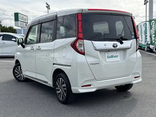 トヨタ ルーミー カスタムG 奈良県 2019(令1)年 2.9万km パールホワイトⅢ 純正ナビ（KSCN-W68）/（フルセグ／ＢＴ／ＣＤ／ＤＶＤ）/クルーズコントロール/バックカメラ/前後コーナーセンサー/プリクラッシュセーフティ/レーンキープ/両側パワースライドドア/フォグランプ/ＬＥＤヘッドライト/前方ドライブレコーダー（UP-K043）/純正14インチＡＷ