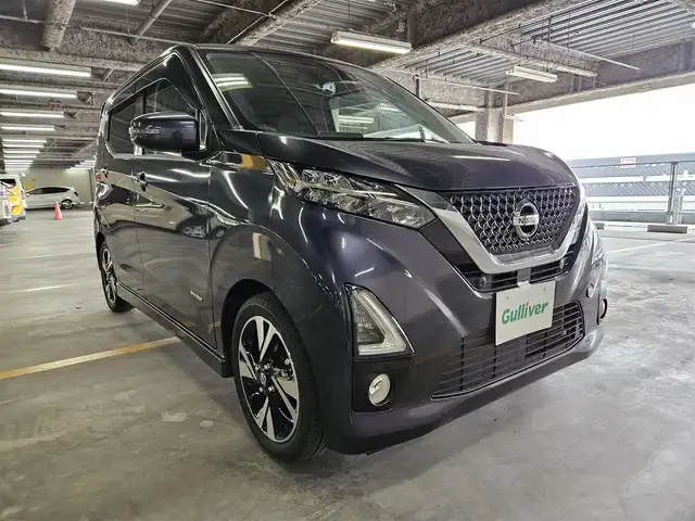 日産 デイズ HWS G ターボ プロパイロットED 愛知県 2020(令2)年 2.9万km プレミアムパープルP 〇ワンオーナー/〇純正9インチナビ/〇フルセグTV/〇バックカメラ/〇アラウンドビューモニター/〇ターボ/〇インテリジェントエマージェンシーブレーキ/〇プロパイロット/〇クルーズコントロール/〇LEDヘッドランプ/〇オートライト/〇フォグランプ/〇純正15インチアルミ/〇革巻きステアリング/〇オートエアコン/〇インテリジェントキー/〇禁煙車