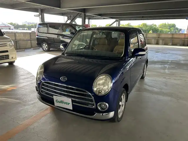 ダイハツ ミラ ジーノ プレミアムX 静岡県 2006(平18)年 14万km プレシャスブルーマイカメタリック