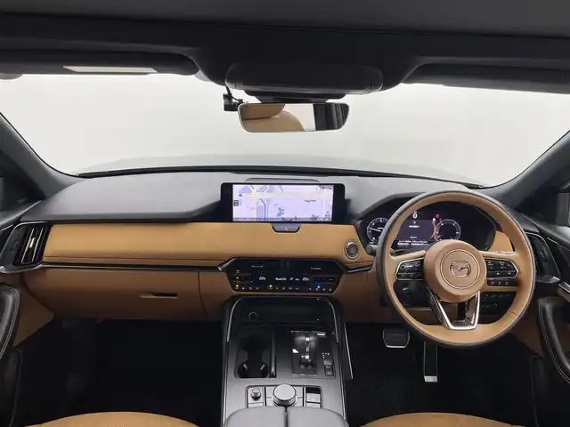 マツダ ＣＸ－６０ XD HV プレミアムスポーツ 岡山県 2023(令5)年 0.9万km ジェットブラックマイカ 純正１２．３インチナビ/（Bluetooth/フルセグTV/Carplay）/サンルーフ/ＢＯＳＥサウンド/茶革ハーフレザーシート/衝突軽減ブレーキシステム/レーダークルーズコントロール/アラウンドビューモニター/ビルトインＥＴＣ２．０/ブラインドスポットモニター/オートハイビーム/ＬＥＤヘッドライト/フォグランプ/純正ドライブレコーダー（前後）/シートヒータ（後席も）/エアシート/ステアリングヒーター/置くだけ充電/パドルシフト/ＵＳＢ接続/パワーバックドア/パーキングサポート/オートホールド/ヘッドアップディスプレイ/スマートキー×2