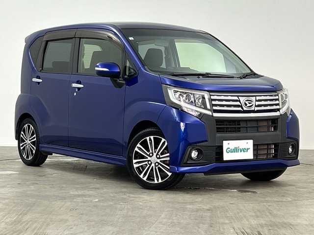 ダイハツ ムーヴ カスタム RS 三重県 2017(平29)年 2.7万km ディープブルークリスタルマイカ /禁煙車//ターボ//純正7インチナビ/（CD/DVD/Bluetooth/フルセグTV）//バックカメラ//ETC//ステアリングスイッチ//ドライブレコーダー//純正15インチアルミホイール//LEDヘッドライト//アイドリングストップ//フロアマット//ベンチシート//スマートキー//スペアキー//プッシュスタート//ドアバイザー//ウインカーミラー//電動格納ミラー