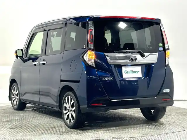 トヨタ タンク カスタムG－T 大阪府 2018(平30)年 3.2万km レーザーブルークリスタルシャイン 純正ナビ(フルセグ/DVD再生/Bluetooth) バックカメラ ETC 両側パワースライドドア 衝突軽減 クルコン アイドリングストップ オートライト 前後ドラレコ LEDヘッドライト
