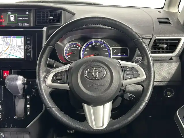 トヨタ タンク カスタムG－T 大阪府 2018(平30)年 3.2万km レーザーブルークリスタルシャイン 純正ナビ(フルセグ/DVD再生/Bluetooth) バックカメラ ETC 両側パワースライドドア 衝突軽減 クルコン アイドリングストップ オートライト 前後ドラレコ LEDヘッドライト