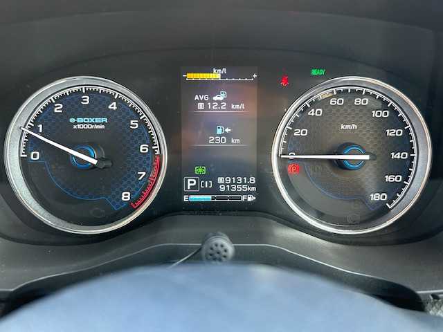 スバル フォレスター ハイブリッド アドバンス 青森県 2019(平31)年 9.2万km クリスタルホワイトP ワンオーナー/アイサイト/DIATONEナビ/フルセグTV/バックモニター/Ｆ・ＶＩＥＷ／Ｓ・ＶＩＥＷ/本革シート/全席シートヒーター/ステアリングヒーター/パワーバックドア/純正エンスタ/ＳＲＶＤ（後側方警戒支援システム）/ディーラー記録簿６枚/（R2R3R4R5R6R7）/ドライバーモニタリングシステム/新車時保証書/取扱説明書