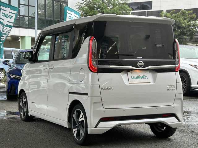 日産 ルークス HWS X プロパイロットED 熊本県 2023(令5)年 3.1万km ホワイトパール プロパイロット/プッシュスタート/純正ナビ/（フルセグTV・BTオーディオ・SD）/ドライブレコーダー/純正15インチAW/両側パワースライドドア/前席シートヒーター/LEDヘッドライト/オートライト/フォグライト/前後コーナーセンサー/横滑り防止装置/ウィンカーミラー/純正フロアマット/純正ドアバイザー/新車保証書/取扱説明書/スマートスペアキー×1本