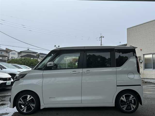 日産 ルークス HWS X プロパイロットED 熊本県 2023(令5)年 3.1万km ホワイトパール プロパイロット/プッシュスタート/純正ナビ/（フルセグTV・BTオーディオ・SD）/ドライブレコーダー/純正15インチAW/両側パワースライドドア/前席シートヒーター/LEDヘッドライト/オートライト/フォグライト/前後コーナーセンサー/横滑り防止装置/ウィンカーミラー/純正フロアマット/純正ドアバイザー/新車保証書/取扱説明書/スマートスペアキー×1本