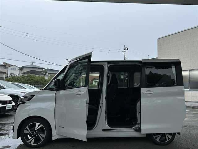 日産 ルークス HWS X プロパイロットED 熊本県 2023(令5)年 3.1万km ホワイトパール プロパイロット/プッシュスタート/純正ナビ/（フルセグTV・BTオーディオ・SD）/ドライブレコーダー/純正15インチAW/両側パワースライドドア/前席シートヒーター/LEDヘッドライト/オートライト/フォグライト/前後コーナーセンサー/横滑り防止装置/ウィンカーミラー/純正フロアマット/純正ドアバイザー/新車保証書/取扱説明書/スマートスペアキー×1本