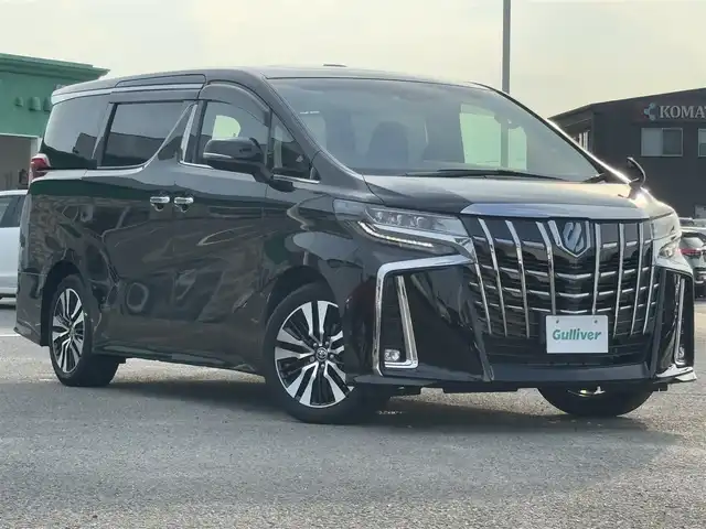 トヨタ アルファード S Cパッケージ 徳島県 2023(令5)年 2万km ブラック ディスプレイオーディオ/（BT/フルセグ/カープレイ）/フリップダウンモニター/ツインムーンルーフ/バックカメラ/デジタルインナーミラー/ワンオーナー/パーキングサポートブレーキ/ブラインドスポットモニター/ステアリングヒーター/D/N席シートヒーター/D/N席エアシート/両側電動スライドドア/ドライブレコーダー/ビルトインETC/パワーシート/シートメモリ/追従式クルーズコントロール/ロールサンシード/ステアリングスイッチ/電動リアゲート/前後コーナーセンサー/スペアキー