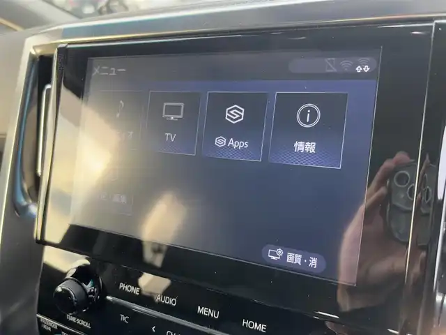 トヨタ アルファード S Cパッケージ 徳島県 2023(令5)年 2万km ブラック ディスプレイオーディオ/（BT/フルセグ/カープレイ）/フリップダウンモニター/ツインムーンルーフ/バックカメラ/デジタルインナーミラー/ワンオーナー/パーキングサポートブレーキ/ブラインドスポットモニター/ステアリングヒーター/D/N席シートヒーター/D/N席エアシート/両側電動スライドドア/ドライブレコーダー/ビルトインETC/パワーシート/シートメモリ/追従式クルーズコントロール/ロールサンシード/ステアリングスイッチ/電動リアゲート/前後コーナーセンサー/スペアキー