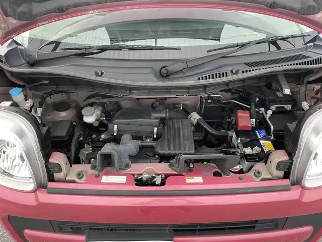 スズキ スペーシア HYBRID X 滋賀県 2021(令3)年 3.4万km チアフルピンクメタリック/ホワイト2トーンルーフ 社外ナビ/(CD/AM/FM)/両側電動スライドドア/衝突軽減ブレーキ/レーンキープアシスト/アイドリングストップ/コーナーセンサー/D席シートヒーター/USB