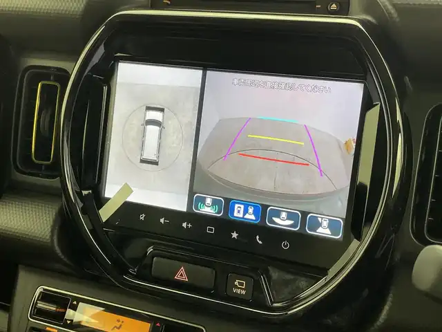 スズキ ハスラー HYBRID X 群馬県 2025(令7)年 0.1千km クールカーキPM 届出済未使用車　スズキコネクトナビ　全方位モニター　レーダークルーズコントロール　ＬＥＤ　ハイビームアシスト　シートヒーター　純正１５インチＡＷ　ステアリングリモコン　コーナーセンサー　スマートキー