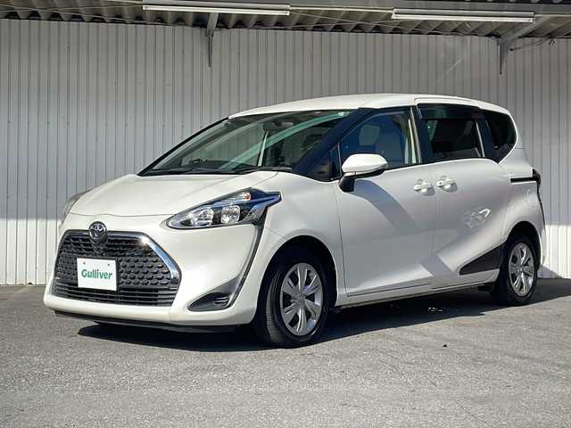 トヨタ シエンタ X 長野県 2021(令3)年 2万km ホワイトパールクリスタルシャイン カロッツェリアメモリナビフルセグTV/USB／Bluetooth/バックカメラ/ETC/左側パワースライドドア/アイドリングストップ/キーレス/保証書・取説