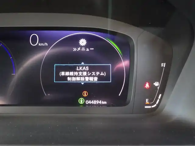 ホンダ ステップワゴン スパーダ eHEV 千葉県 2022(令4)年 4.5万km ミッドナイトブルービームM ホンダセンシング/・衝突軽減ブレーキ（CMBS）/・車線維持支援システム（LKAS）/・アダプティブクルーズコントロール（ACC）/・後方誤発進抑制機能/・誤発進抑制機能/・ブラインドスポットインフォメーション/パワーバックドア/両側パワースライドドア/ハーフレザーシート/前席シートヒーター/後席オットマン/純正メモリーナビ/地デジTV/【DVD/CD再生機能　Bluetooth接続】/バックカメラ/ドライブレコーダー（前後撮影）/フリップダウンモニター（VM-221T）/革巻きステアリング/ステアリングスイッチ/パドルシフト/ETC/LEDヘッドライト/フォグライト/ウインカーミラー/コーナーセンサー/純正16インチアルミホイル/サイド/カーテンエアバッグ/Honda スマートキー