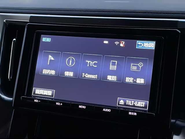 トヨタ アルファードハイブリット G 福島県 2017(平29)年 10.1万km ホワイト ４ＷＤ　純正ナビ　モデリスタエアロ　フルセグＴＶ　Ｄ席・Ｎ席パワーシート　バックカメラ　フリップダウンモニター　両側パワースライドドア　クルコン　衝突軽減ブレーキ　スマートキー　エンジンスターター