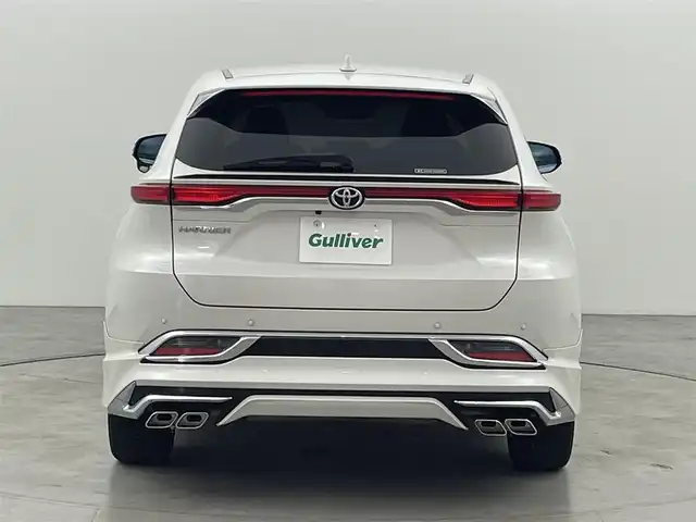 トヨタ ハリアー Z 福岡県 2021(令3)年 4.7万km ホワイトパールクリスタルシャイン モデリスタエアロ　/純正１２．３型ナビ／フルセグＴＶ　/バックカメラ　/ＪＢＬプレミアムサウンド　/デジタルルームミラー　/ビルトインETC２．０　/トヨタセーフティセンス　/レーダークルーズコントロール　/コーナーセンサー　/衝突軽減ブレーキ　/レーンキープ　/ブラインドスポットモニター　/アクセル踏み間違い防止　/ヘッドアップディスプレイ　/ハーフレザーシート　/パワーバックドア　/ＬＥＤヘッドライト　/純正１９インチアルミホイール