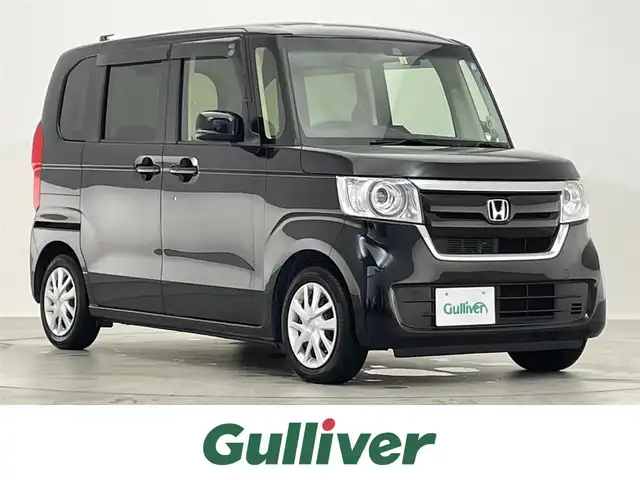 ホンダ Ｎ ＢＯＸ G L ホンダセンシング 神奈川県 2019(令1)年 3.6万km クリスタルブラックパール 禁煙車/イクリプス製ナビ/（CD/DVD/Bluetooth/フルセグTV)/バックカメラ/ビルトインETC/前方ドラレコ/片側パワースライドドア/LEDヘッドライト/オートライト/ホンダセンシング/　・オートハイビーム/　・アダプティブクルーズコントロール/　・衝突被害軽減ブレーキ（CMBS)/　・車線維持支援システム（LKAS)/　・路外逸脱抑制機能/　・先行車発進お知らせ機能/　・標識認識機能/　・歩行者事故低減ステアリング/　・誤発進抑制機能/　・後方誤発進抑制機能/アイドリングストップ/ナビ連動ステアリングスイッチ/プッシュスタート/スマートキー