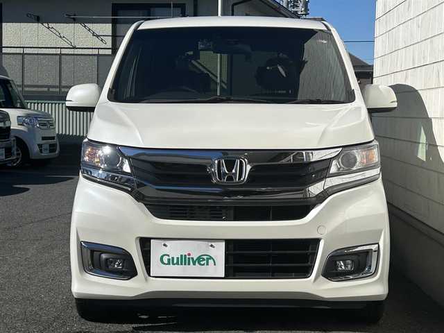 ホンダ Ｎ ＷＧＮ カスタム G SSパッケージ 静岡県 2018(平30)年 3.7万km プレミアムホワイトパールⅡ ワンオーナー/AIS検査済み/衝突軽減ブレーキ/純正メモリナビ/BT/SD/USB/CD/AM/FM/バックカメラ/クルーズコントロール/ハーフレザーシート/オートライト/HIDヘッドライト/フォグライト/スマートキー/ETC/純正フロアマット/新車保証書/取扱説明書