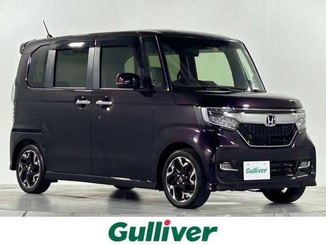 ホンダ Ｎ ＢＯＸ カスタム G L ターボ ホンダセンシング 佐賀県 2018(平30)年 0.9万km プレミアムベルベットパープル・パール 純正７インチナビ/バックカメラ/衝突被害軽減システム/ドライブレコーダー/追従型クルーズコントロール/コーナーセンサー/レーンキープアシスト/ＬＥＤヘッドライト/ハーフレザーシート/純正アルミホイール/両側パワースライドドア/ハンズフリー