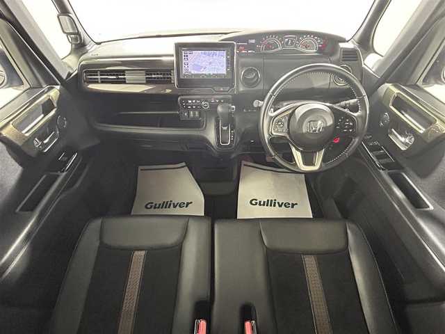 ホンダ Ｎ ＢＯＸ カスタム G L ターボ ホンダセンシング 佐賀県 2018(平30)年 0.9万km プレミアムベルベットパープル・パール 純正７インチナビ/バックカメラ/衝突被害軽減システム/ドライブレコーダー/追従型クルーズコントロール/コーナーセンサー/レーンキープアシスト/ＬＥＤヘッドライト/ハーフレザーシート/純正アルミホイール/両側パワースライドドア/ハンズフリー