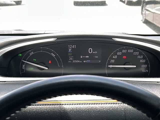 トヨタ シエンタ ハイブリッド G クエロ 岡山県 2018(平30)年 3.4万km ホワイトパールクリスタルシャイン 社外ナビＡＶＮ－Ｒ８Ｗ　ＢＴ／ＣＤ／ＤＶＤ／フルセグ　バックカメラ　前後コーナーセンサー　クルコン　３列シート　ハーフレザー　スマートキー　フォグ　ＬＥＤ　衝突被害軽減　オートハイビーム　オートライト