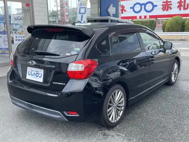 スバル インプレッサ スポーツ 2．0i－S 愛知県 2014(平26)年 7.4万km クリスタルブラックシリカ (株)IDOMが運営する【じしゃロン豊川店】の自社ローン専用車両になります。こちらは現金またはオートローンご利用時の価格です。自社ローンご希望の方は別途その旨お申付け下さい/社外SDナビ/・フルセグTV/・CD/DVD/BT/・AM.FM/ETC/クルーズコントロール/D/N席パワーシート/ハーフレザーシート/オートライト/フォグランプ/アイドリングストップ/純正17インチAW/純正フロアマット/ドアバイザー/横滑り防止システム/電動格納ウィンカーミラー