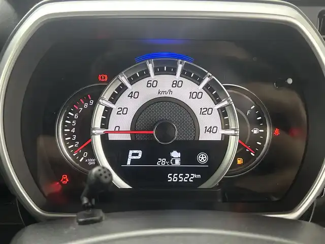 スズキ スペーシア カスタム HYBRID XS 埼玉県 2020(令2)年 5.7万km フェニックスレッドパール 両側パワースライドドア　社外ナビ　フルセグ　Bluetooth　DVD　SD　ＥＴＣ　Ｄ席シートヒーター　ＬＥＤヘッドライト　ＬＥＤフォグランプ　後席サーキュレーター　後席サンシェード　
