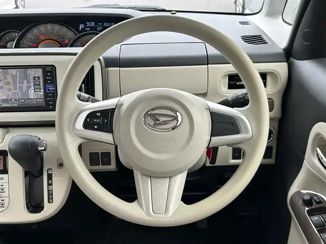 ダイハツ ムーヴ キャンバス G メイクアップ VS SAⅢ 福島県 2021(令3)年 3.6万km パールホワイトⅢ/ナチュラルベージュマイカメタリック 2トーン スマートアシスト3/衝突回避支援ブレーキ/車線逸脱警報/誤発進抑制制御/先行車発進お知らせ/オートハイビーム/純正ナビゲーション/型番：NMZK-W71D/【DVD/USB/SD/BT/TV】/パノラマモニター/ビルトインETC/ドライブレコーダー/両側パワースライドドア/運転席シートヒーター/LEDオートライト/LEDフォグランプ/ドアバイザー