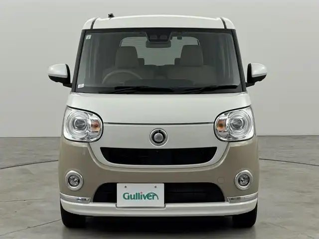 ダイハツ ムーヴ キャンバス G メイクアップ VS SAⅢ 福岡県 2021(令3)年 3.6万km パールホワイトⅢ/ナチュラルベージュマイカメタリック 2トーン 純正ナビ／フルセグＴＶ／BT/ＥＴＣ　/ドライブレコーダー　/両側パワースライドドア　/全方位カメラ　/シートヒーター　/衝突軽減被害システム　/横滑り防止装置　/オートライト　/アイドリングストップ　/オートハイビーム