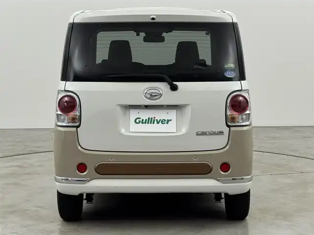 ダイハツ ムーヴ キャンバス G メイクアップ VS SAⅢ 福岡県 2021(令3)年 3.6万km パールホワイトⅢ/ナチュラルベージュマイカメタリック 2トーン 純正ナビ／フルセグＴＶ／BT/ＥＴＣ　/ドライブレコーダー　/両側パワースライドドア　/全方位カメラ　/シートヒーター　/衝突軽減被害システム　/横滑り防止装置　/オートライト　/アイドリングストップ　/オートハイビーム