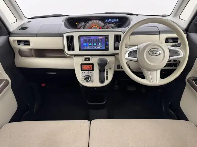 ダイハツ ムーヴ キャンバス G メイクアップ VS SAⅢ 福岡県 2021(令3)年 3.6万km パールホワイトⅢ/ナチュラルベージュマイカメタリック 2トーン 純正ナビ／フルセグＴＶ／BT/ＥＴＣ　/ドライブレコーダー　/両側パワースライドドア　/全方位カメラ　/シートヒーター　/衝突軽減被害システム　/横滑り防止装置　/オートライト　/アイドリングストップ　/オートハイビーム