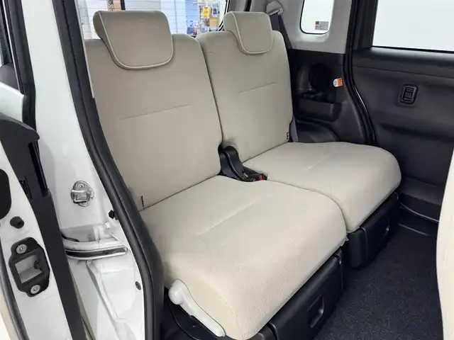 ダイハツ ムーヴ キャンバス G メイクアップ VS SAⅢ 福岡県 2021(令3)年 3.6万km パールホワイトⅢ/ナチュラルベージュマイカメタリック 2トーン 純正ナビ／フルセグＴＶ／BT/ＥＴＣ　/ドライブレコーダー　/両側パワースライドドア　/全方位カメラ　/シートヒーター　/衝突軽減被害システム　/横滑り防止装置　/オートライト　/アイドリングストップ　/オートハイビーム