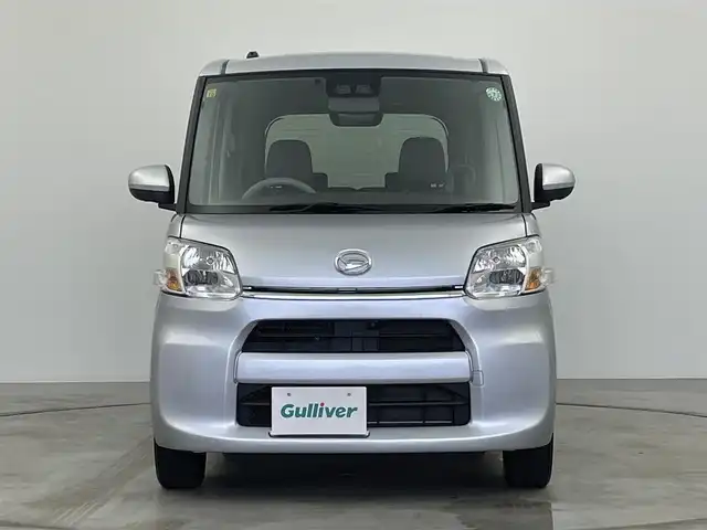 ダイハツ タント X リミテッド SAⅢ 群馬県 2018(平30)年 2.2万km ブライトシルバーメタリック 純正７インチナビ　パノラマモニター　両側パワースライドドア　オートマチックハイビーム　ベンチシート　コーナーセンサー　スマートキー　横滑り防止装置　盗難防止装置　ＥＴＣ　アイドリングストップ　禁煙車