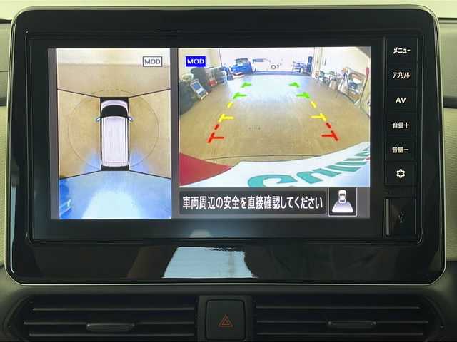 日産 ルークス X 栃木県 2023(令5)年 5.8万km スパークリングレッドM 9型純正ディスプレイオーディオ/　　Bluetooth/スマホ連携/AM/FM/アラウンドビューモニター/ビルトインETC/オートハイビーム/フロント&バックソナー/インテリジェント エマージェンシーブレーキ/踏み間違い衝突防止アシスト/車線逸脱防止支援システム/車線逸脱警報/標識認識機能/先行車発進お知らせ/純正ドライブレコーダー/片側パワースライドドア/ハンズフリードア/純正フロアマット/オートライト/LEDヘッドライト/プッシュスタート/スマートキー/スペア１本