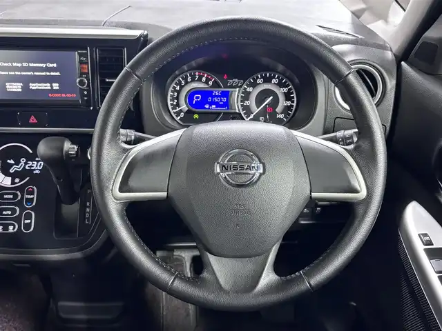 日産 デイズ ルークス X Vセレ +SeftyⅡ 大阪府 2014(平26)年 1.5万km 白 純正9incナビTV 360カメラ シートヒーター 衝突軽減ブレーキ レーンアシスト オートハイビーム スマートキー プッシュスタート パワースライドドア 前後ドライブレコーダー ETC
