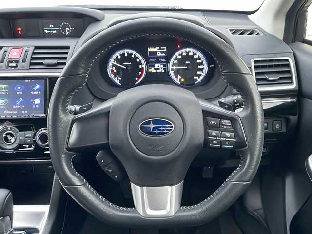 スバル レヴォーグ 1．6GT アイサイト 秋田県 2014(平26)年 3.3万km スティールブルーグレーM ・４WD/・純正ＳＤナビ/　Ｂｌｕｅｔｏｏｔｈ/　フルセグＴＶ/　ＣＤ/DVD再生機能有/・ステアリングリモコン/・バックカメラ/・ビルトインＥＴＣ/・パワーシート/・オートライト/・ＨＩＤライト/・パドルシフト/・ドアバイザー/・純正17インチアルミホイール/・アイサイト/　リクラッシュブレーキ/  レーダークルーズコントロール(全車速追従機能）/  車線逸脱警報/  衝突被害軽減システム