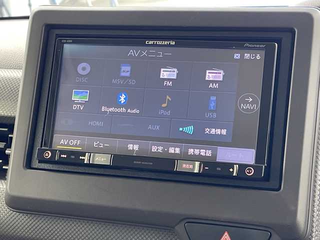 ホンダ Ｎ ＢＯＸ G 岐阜県 2018(平30)年 5.7万km プラチナホワイトパール 社外７型ＳＤナビ　/フルセグＴＶ/Ｂｌｕｅｔｏｏｔｈ/ＤＶＤ　/ハンズフリースライドドア　/サイドバイザー　/純正フロアマット　/横滑り防止装置　/ＨＩＤライト　/スマートキー　/プッシュスタート