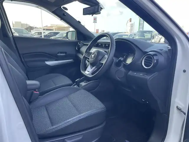 日産 キックス X 島根県 2021(令3)年 2.6万km ブリリアントホワイトパール 登録時走行距離25275km/保証書/取扱説明書/ワンオーナー/純正ナビ（フルセグTV・Bluetooth・CD・DVD・FM・AM）/プロパイロット/アラウドビューモニター/デジタルインナーミラー/プッシュスタート/LEDヘッドライト/衝突被害軽減システム/ETC2.0