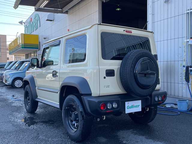 スズキ ジムニー シエラ JL 神奈川県 2022(令4)年 0.3万km シフォンアイボリーM ワンオーナー/プッシュスタート/社外SDナビ/Bluetooth接続/ビルトインETC/シートヒーター/デジタルインナーミラー型ドライブレコーダー/ダウンヒルアシスト/オートライト/電動格納ミラー/LEDライト、フォグライト