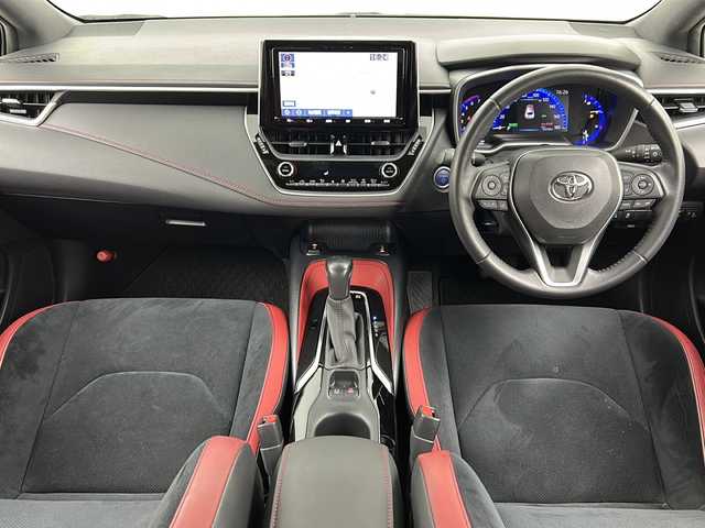 トヨタ カローラ スポーツ ハイブリッドG Z 宮城県 2019(令1)年 5.3万km ホワイトパールクリスタルシャイン 禁煙車/ワンオーナー/トヨタセーフティーセンス/・レーダークルーズコントロール/・プリクラッシュセーフティーシステム/・レーントレーシングアシスト/・オートマチックハイビーム/・リアクロストラフィックアラート/・パーキングサポートブレーキ/・ロードサインアシスト/ブラインドスポットモニター/純正9インチナビ/（BT.CD.DVD.AM.FM.USB）/フルセグテレビ/バックカメラ/社外ドライブレコーダー（F）/ビルトインETC/電動パーキングブレーキ/AUTOHOLD/前席シートヒーター/革巻きステアリング/ステアリングスイッチ/プッシュスタート/スマートキー/スペアキー/純正フロアマット/純正ドアバイザー/純正18インチアルミホイール/LEDヘッドライト/LEDフォグランプ/アイドリングストップ/横滑り防止機能