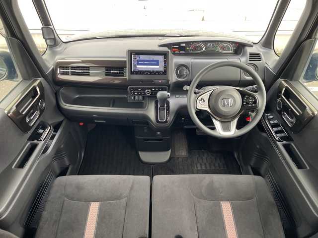 ホンダ Ｎ ＢＯＸ 秋田県 2020(令2)年 2.6万km プレミアムグラマラスブロンズP ・純正ナビ/・フルセグTV/・Bluetooth/・バックカメラ/・追従式クルーズコントロール/・前後コーナーセンサー/・ホンダセンシング/・レーンキープアシスト/・片側パワースライドドア/・シートヒーター/・ETC/・純正フロアマット/・ドラレコ/・スペアキー/・エンジンスターター
